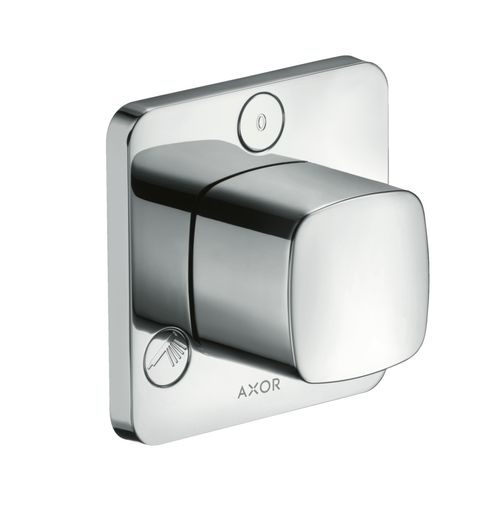 AXOR-HG-AXOR-Urquiola-Ab-und-Umstellventil-Trio-Quattro-Unterputz-Brushed-Nickel-11925820 gallery number 1